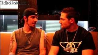 Three Days Grace Interview with Adam Gontier at Rock Allegiance Festival 2012 [upl. by Asinla]