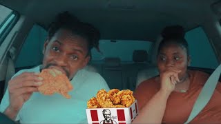 I ATE KFC IN FRONT OF MY GIRLFRIEND AND NEVER GAVE HER ANY [upl. by Conias]