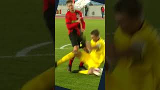 Strafstoß 😳fussball fußball pokal chemnitzerfc dresdnersc foul referee viralvideos viral [upl. by Johnathan]