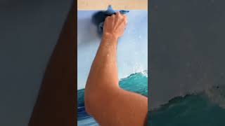 Seascape painted in oil [upl. by Richman831]