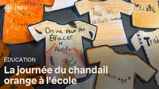 Vivre la journée du chandail orange à l’école [upl. by Konstantine875]