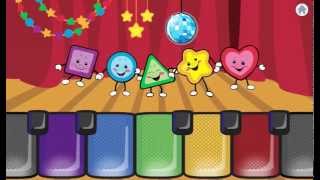 Shapes Song  Learning shapes for kids [upl. by Nohsav]