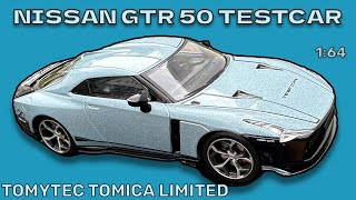 tomica tomytec nissan gtr50 nissangtr tomicalimitedvintageneo 164diecasts 164scale testcar [upl. by Nirrep969]