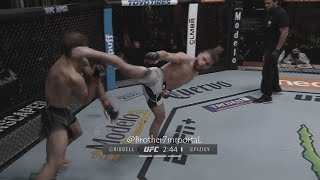 Rafael Fiziev Destroy Brad Riddell [upl. by Noak]