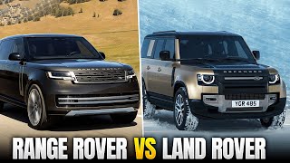 Difference between Range Rover amp Land Rover  AutoAllure [upl. by Nodnrb]