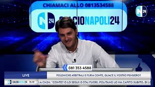 Polemiche arbitrali e furia Conte qual’e il vostro pensiero 📞 FILO DIRETTO  081 353 4588 [upl. by Esiuqram]