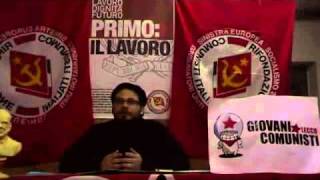 Giovani Comunisti Lecco  Intervista a Domenico Loffredo  Parte 1 [upl. by Kotta]