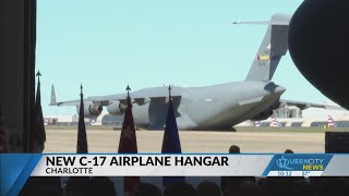 New C17 hangar opens at NC Air National Guard [upl. by Alan185]