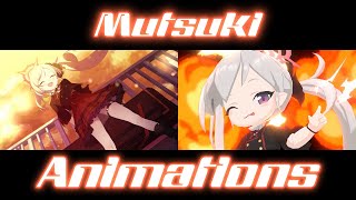 Mutsuki Animations  Blue Archive [upl. by Michelsen]