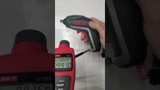 Bosch IXO 7  200 оборотов в минуту не 235 как заявлено [upl. by Oirtemed]