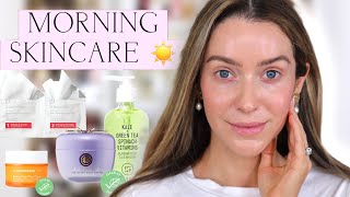 MY CURRENT MORNING SKINCARE ROUTINE 2024 [upl. by Jeroma]