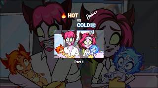 GIVING BIRTH 🔥 HOT VS COLD ❄️ Part 1 [upl. by Eilyac625]