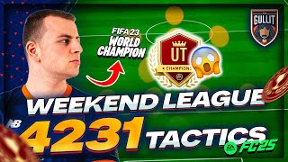 EA FC 25  Best 4231 Player Roles And Tactics [upl. by Adnopoz]