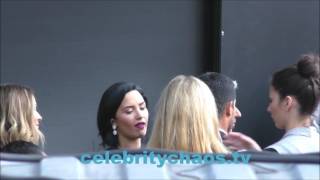 Singer Demi Lovato shares a kiss with Wilmer Valderrama days before breaking up [upl. by Enegue]