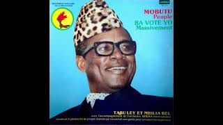 TABULEY amp MBILIA BEL  MOBUTU TO VOTE MOBUTU MASSIVEMENT [upl. by Felicity]