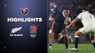 HIGHLIGHTS  All Blacks v England  Auckland 2024 [upl. by Valley]