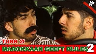 Turk 2  Marokkaan Geeft Rijles Seizoen 2 Aflevering 3  Mertabi [upl. by Irolav]