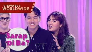 Cassy Legaspi and Michael Sager act like lovers in our new segment  Sarap ‘Di Ba [upl. by Herta]