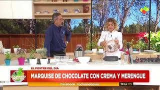 A pedido de Fede Bal Maru te cuenta cómo hacer un delicioso marquise de chocolate [upl. by Anna482]