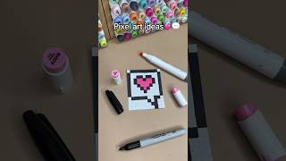 💓Cute Pixel art ideas💬 pixel pixelart pixelartideas [upl. by Seitz567]