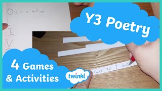 4 Poetry Games and Activities  Year 3LKS2 [upl. by Badger]