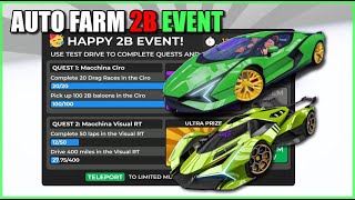 🎉 2B EVENT Car Dealership Tycoon Script Hack • Auto Farm Event Roblox 2024 [upl. by Falkner]