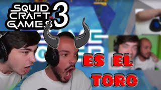 STREAMERS REACCIONAN AL CLIP DEL AÑO Squid Craft Games 3  LOS FUTBOLITOS [upl. by Berns]