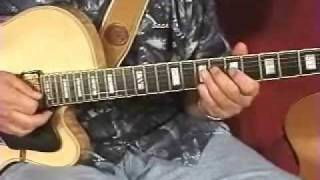 Minor BluesJazz Lesson Demo quotKickin Backquot [upl. by Einre]