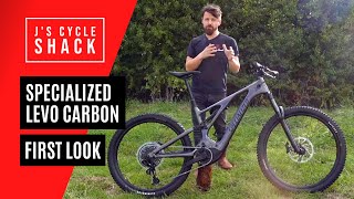 FIRST LOOK SPECIALIZED LEVO CARBON ELECTRIC MOUNTAIN BIKE [upl. by Kassab878]