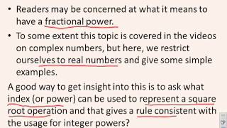 Logarithms and exponentials 1  introduction to exponentials [upl. by Marsh]