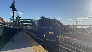 Metro north trains up in Tarrytown NY 102624 [upl. by Rovelli]