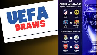 Champions League Europa League ans Conference League Draws [upl. by Adnyleb]