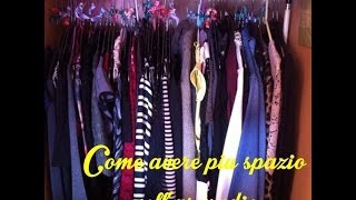 DIY Come avere più spazio nellarmadio [upl. by Trevethick]