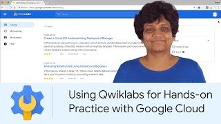 Using Qwiklabs for Handson Practice with Google Cloud  Google Cloud Labs [upl. by Natie]