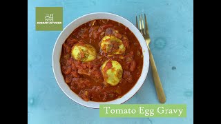 Egg gravyமுட்டை கிரேவிEgg curryTomato egg curry for chapathiEgg gravy recipeQuick gravy [upl. by Willie]