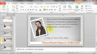 Video Marketing mit PowerPoint 2010 Präsentation erstellen 712 Korrekturen in deutsch [upl. by Gotthelf410]