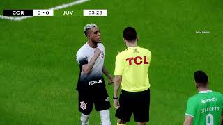 CORINTHIANS X JUVENTUDE  GAMEPLAY PES 2021 [upl. by Lull]