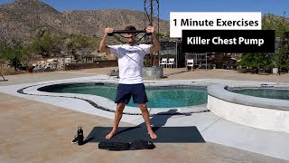 1 Minute Exercises Chest Superset Workout with Bullworker X5 Pro  Sculpt amp Strengthen Your Chest [upl. by Atima]