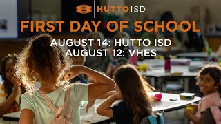 Welcome to the 20242025 School Year from Hutto ISD [upl. by Dahlstrom]