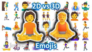 Emoji Meanings 2D vs 3D Emojis Part 9  Activities  Noto vs Fluent Emojis  English Vocabulary [upl. by Anwaf369]