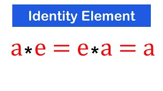 Find the Identity Element of a Binary Operation with solved examples  SHS 1 ELECTIVE MATH [upl. by Zosima]