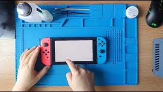 닌텐도스위치 터치 패널 교체 후 터치 고장 Nintendo Switch Repair  After Touch Digitizer Replacement [upl. by Fink]