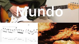 IV OF SPADES  Mundo guitar cover with tabs amp chords [upl. by Jacobina883]