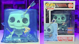 GELATINOUS CUBE 914  UNBOXING FUNKO POP DUNGEONS amp DRAGONS [upl. by Ilyse]