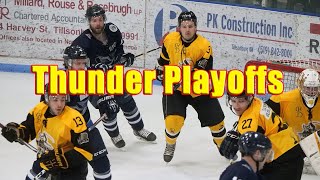 Tillsonburg Thunder vs Saugeen Shores  WOAA Game 4 [upl. by Inhsor]