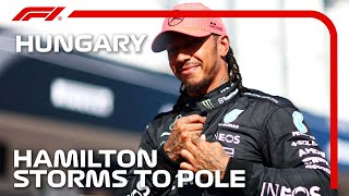 Lewis Hamiltons Sensational Pole in Hungary  2023 Hungarian Grand Prix [upl. by Janean]