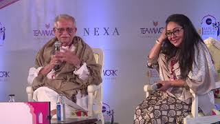 Meghna Gulzar Shantanu Ray Chaudhuri Gulzar  Jaipur Literature Festival [upl. by Rehpotsrihc]