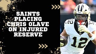 Saints Placing Chris Olave On IR After Second Concussion In Less Than a Month [upl. by Shreeves313]