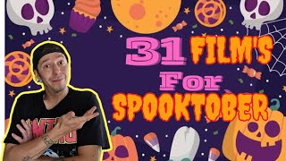 31 FILMS for Spooktober🎃 [upl. by Esikram]