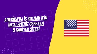 Genetik ve Biyomühendislik Mezunlarına Amerikada İş Bulmak İçin 5 Site Önerisi [upl. by Llenaj]